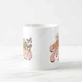 Moeder Retro Floral Koffiemok (Center)