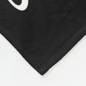 Moeder Richt Modern Schrift Foto Fleece Deken (Hoek)