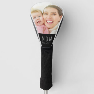 Moeder Richt Modern Schrift Foto Golf Golfheadcover