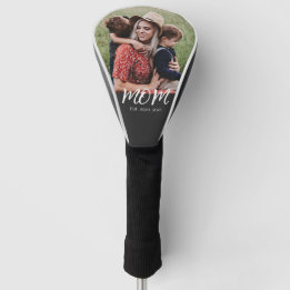Moeder Richt Modern Schrift Foto Golfheadcover