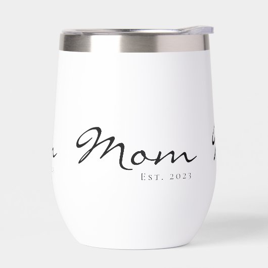 Moeder Richtte Nieuwe Moeder Geschenk (Links)