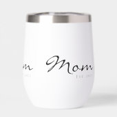 Moeder Richtte Nieuwe Moeder Geschenk (Achterkant)