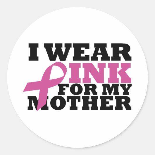 moeder ronde sticker (Voorkant)