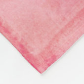 Moeder Roze Bloemen Roos Inspirerend Fleece Deken (Hoek)