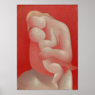 Moeder (Roze Madonna) - Mikuláš Galanda Poster