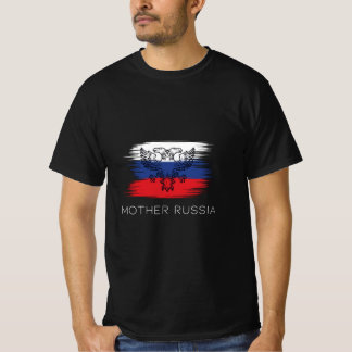 Moeder Rusland - Russische vlag T-shirt