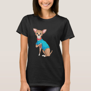 Moeder S Day Funny Dog Chihuahua I Love Mam Tatto T-shirt