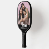 Moeder Stelde Leuk Script Foto Op Pickleball Paddle (Links)
