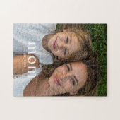 Moeder Stelde Moderne Minimale Foto Op Legpuzzel (Horizontaal)