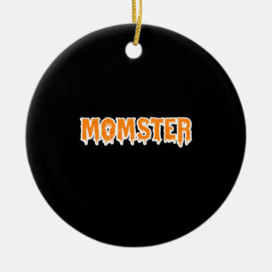 Moeder T-shirt Grappige moeder Halloween kostuum Keramisch Ornament