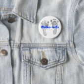Moeder-te-zijn Ronde Button 5,7 Cm (In situ)