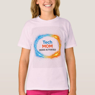 Moeder Tech Stijl T-shirt
