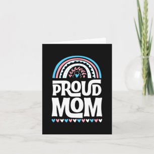 Moeder Transgender Pride Vlag Moederdag Bohemian Kaart