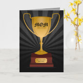 Moeder Trofee Award, Moederdag Kaart (Gele Bloem)