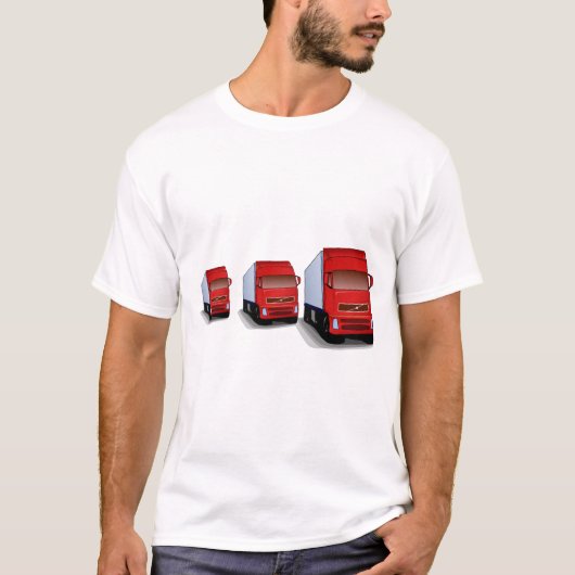Moeder Trucker T-shirt (Voorkant)