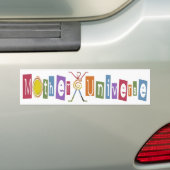 Moeder-universe regenboogBumpersticker Bumpersticker (Op auto)