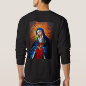 Moeder van Barmhartigheid, Koningin van de Hemel.. Trui (Achterkant)