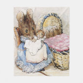  moeder van Beatrix Potter en baby's Fleece Deken (Voorkant)