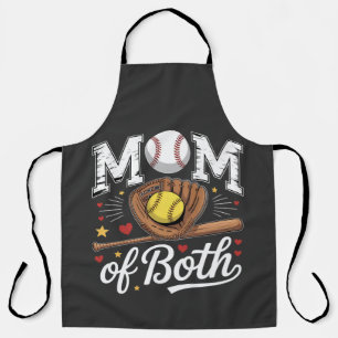 Moeder van beide Game Day Honkbal Softbal Schort