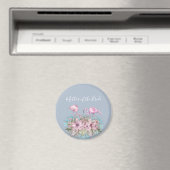 MOEDER-VAN-BRUID Blushing Flamingo Tropische bruil Magneet (Insitu (Vaatwasser))