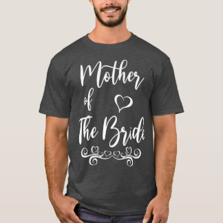 Moeder van bruid- en bruinhuwelijken t-shirt