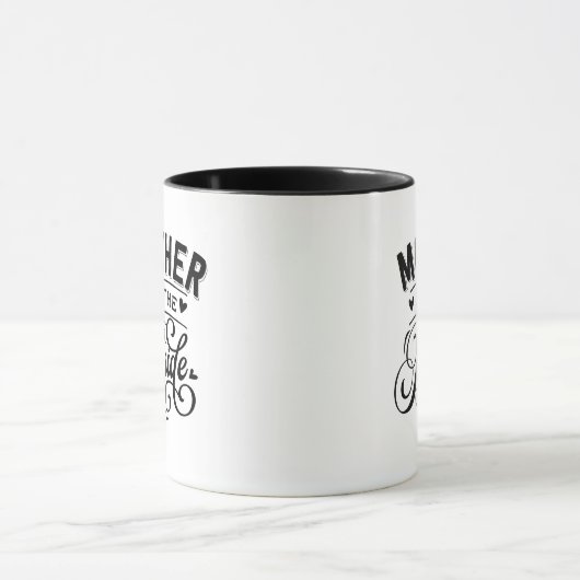 Moeder van bruid Mok (Midden)