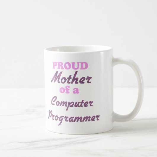 Moeder van computerprogrammeur koffiemok (Rechts)
