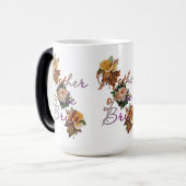 Moeder van de bloemen magische mok (Voorkant links)