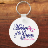 Moeder van de boomgaard/vlinder sleutelhanger (Voorkant)