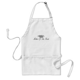 Moeder van de Bride Apron Standaard Schort