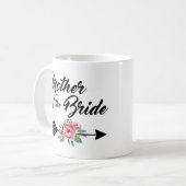 Moeder van de Bride Arrow Koffiemok (Voorkant links)