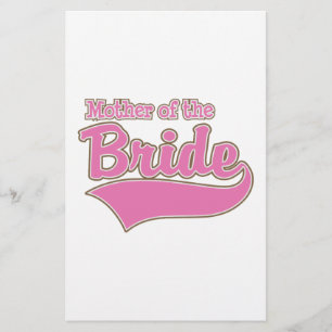Moeder van de Bride Briefpapier