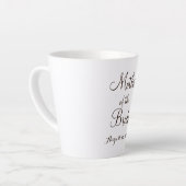 Moeder van de Bride cup Latte Mok (Linkerhoek)