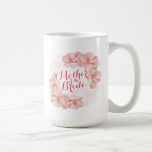 Moeder van de Bride Floral Wedding Classic Mok
