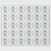 Moeder van de Bride - Funny Rehearsal Dinner Cadeaupapier (Vlak)