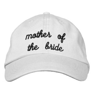 Moeder van de Bride Geborduurde Pet