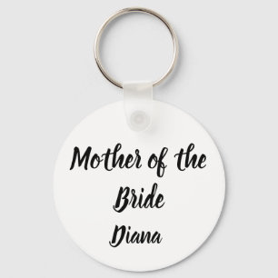 Moeder van de Bride Gift Custom Name Gifts Wedding Sleutelhanger