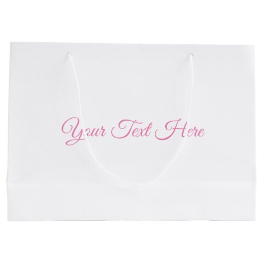 Moeder van de Bride Groot Cadeauzakje (Achterkant)