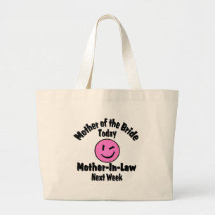 Moeder van de Bride Grote Tote Bag