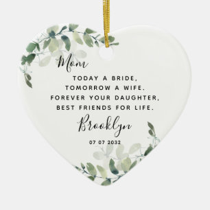 Moeder van de Bride Keepomwille Keramisch Ornament