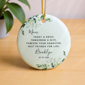 Moeder van de Bride Keepomwille Keramisch Ornament
