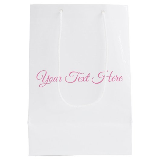 Moeder van de Bride Medium Cadeauzakje (Achterkant)