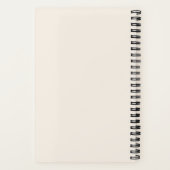 Moeder van de bride-minimalistische persoonlijke i notitieboek (Achterkant)