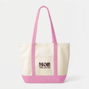 Moeder van de Bride (MOD) Tulip Lettering Tote Bag