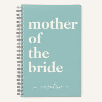 Moeder van de Bride Modern Custom Eggshell Blue