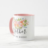 Moeder van de Bride of Groom Rose Bouquet Mok (Voorkant links)