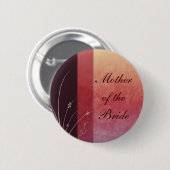Moeder van de Bride Pin Ronde Button 5,7 Cm (Voorkant /achterkant)