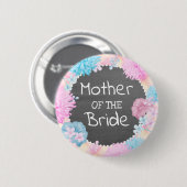 Moeder van de Bride Ronde Button 5,7 Cm (Voorkant /achterkant)