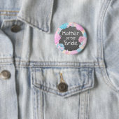 Moeder van de Bride Ronde Button 5,7 Cm (In situ)