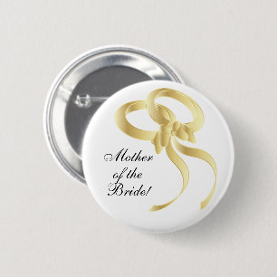 Moeder van de Bride Ronde Button 5,7 Cm